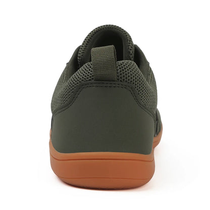 Men Barefoot Walking Wide Toe Box Zero Drop Minimalist Sneakers Non Slip Comfortable Walking Shoes Breathable Running Shoes