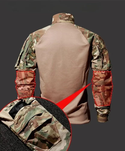 Utomhus taktisk dräkt för män Airsoft stridsskjortor
