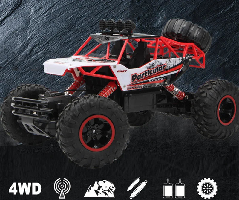 1:12 4WD RC Bil 2.4G Radiostyrd Terrängbil