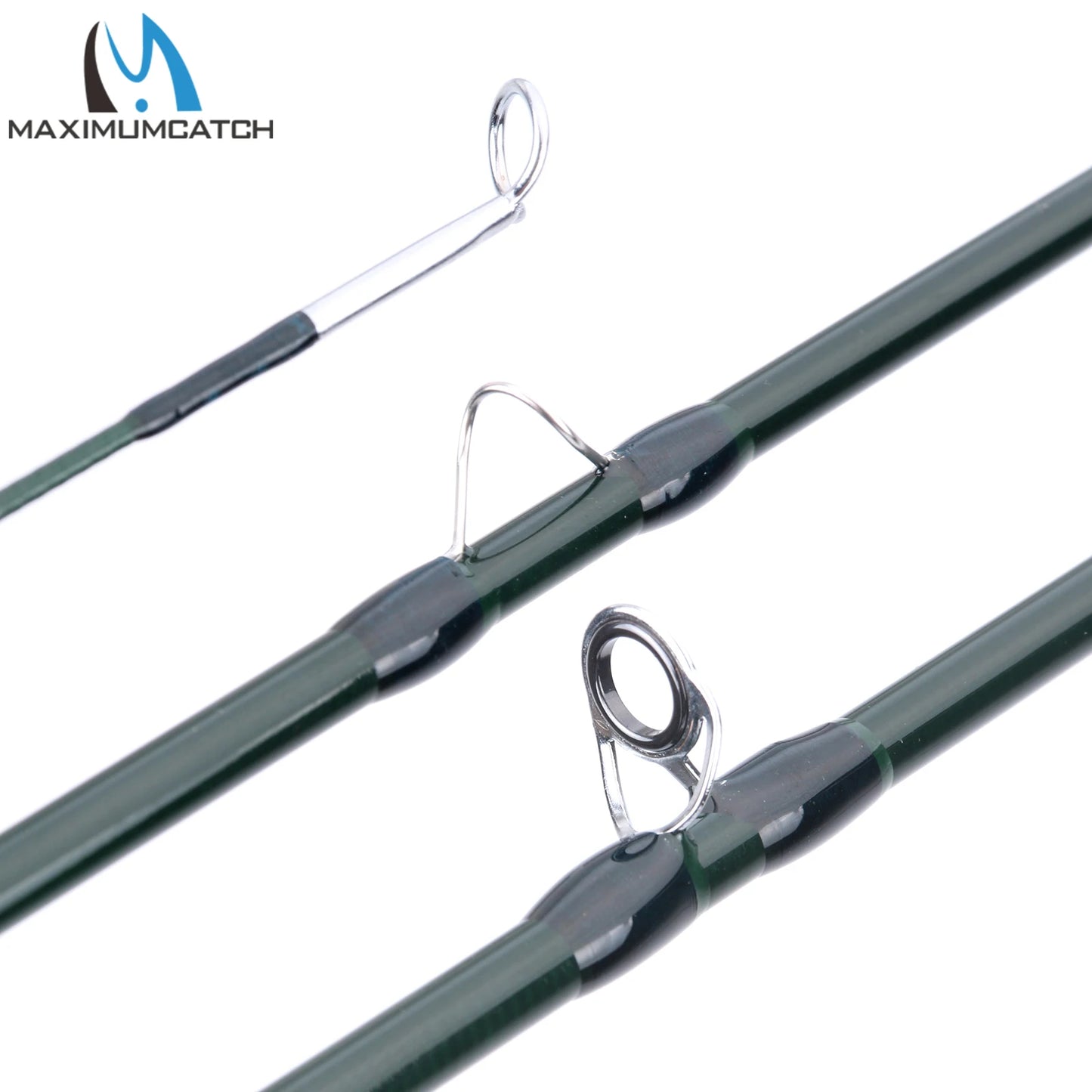 Maximumcatch 3-8WT Fly Fishing Rod And Reel Combo Set 8'6''/9' Medium-fast Fly Rod Pre-spooled Fly Reel & Line &Triangle Tube