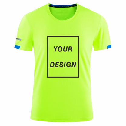 T-shirt Snabbtorkande Polyester – Eget Tryck & Brodyr | Sport & Reklamkläder