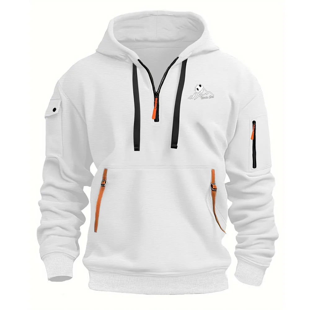 Men's Motorcycle Hooded Sweatshirt, 2D Printed Sports Jacket, Fashionable Men's Pullover Shirt, Factory Price upon Purchase