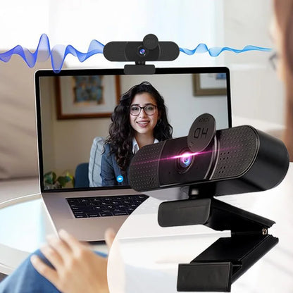 EOENKK webbkamera 1080p med mikrofon och USB-anslutning