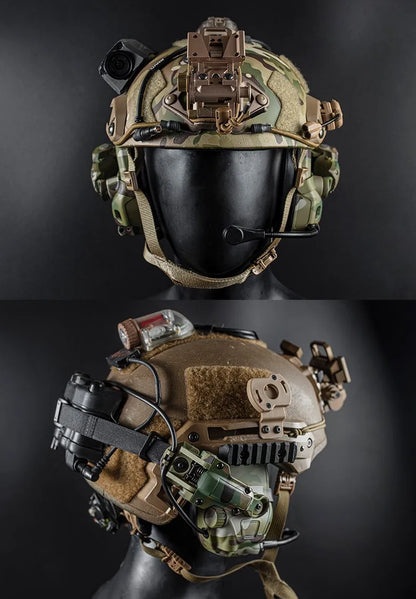 HD-17 GEN 6 Tactical Headset Sound Pickup&Noise Reduction Sports Shooting Earmuff Sports Shooting Impact Anti-Noise Headset