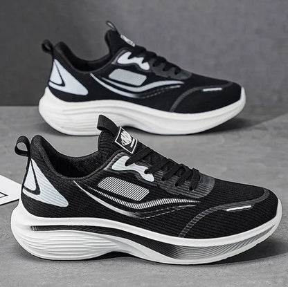 Men's Summer Carbon Plate Marathon Running Shoes Air Cushion Tennis Sneakers Breathable Comfortable Men Basketball Sports Shoes