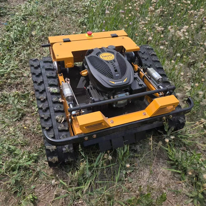 CE Certified Multi-use Trimmer 1000mm Cutting Width Tracked Lawn Mower Remote Control High Efficiency Customization Landscape