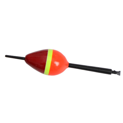 FREE FISHER 10pcs/Lot Lighted Fishing Floats,8cm Bobbers,Collection Cork Buoy Paulownia Wood Floats Plastic Stick Buoyancy 2g