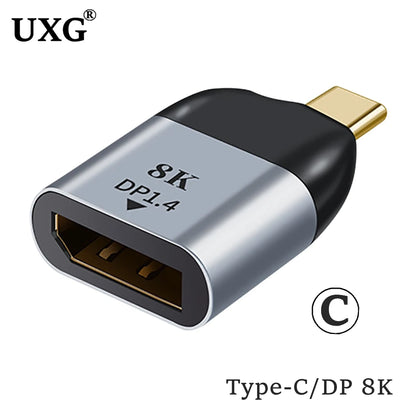 USB-C-adapter till HDMI, DisplayPort, VGA och fler anslutningar