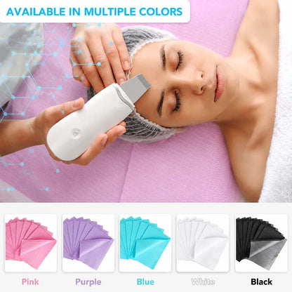 Disposable Tattoo Bibs 3-Ply Waterproof Dental Bibs Sheet Tattoo Table Covers Clean Pad for Nail Salon Dental Clinic Tattoo Shop