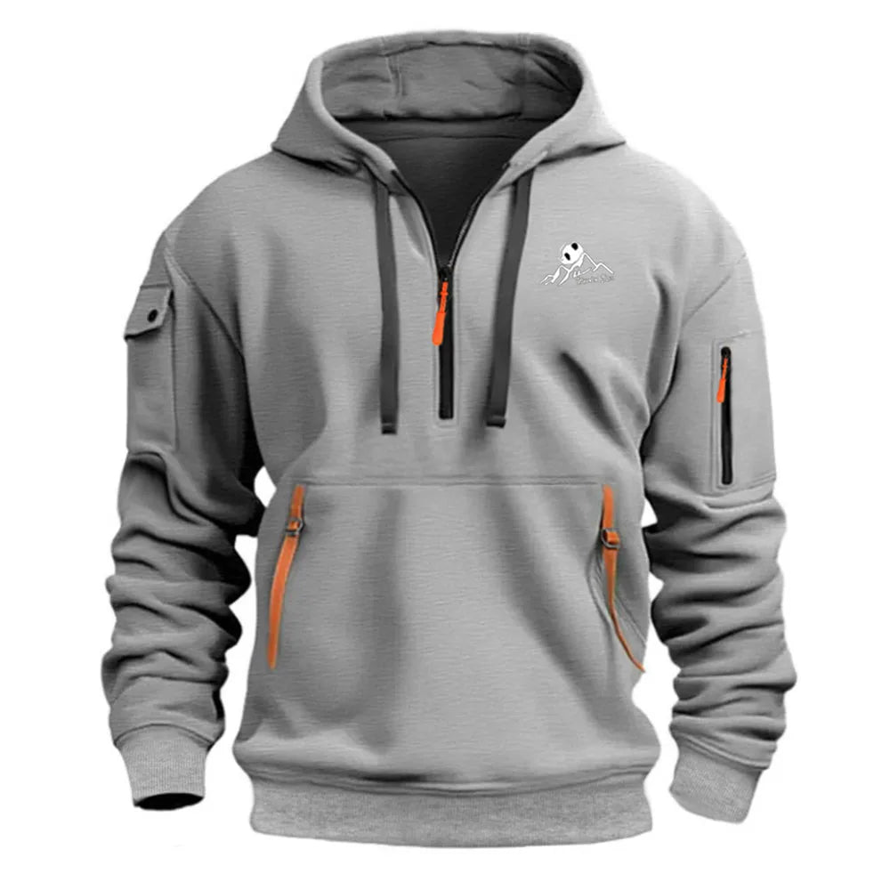 Men's Motorcycle Hooded Sweatshirt, 2D Printed Sports Jacket, Fashionable Men's Pullover Shirt, Factory Price upon Purchase