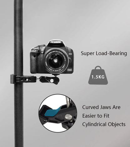 For Insta 360 X5 X4 X3 GO 3S Motorcycle Bicycle Clip Bracket for GoPro 13 12 11 DJI Action 6 Bike Selfie Stick Camera Accessory