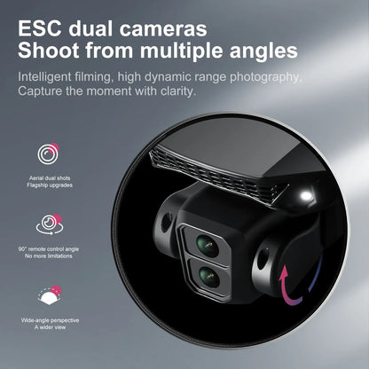 New E88 GT 4K Professional High-definition Drone Aerial Photography 12.5-inch Screen Remote Control Optical Flow Quadcopter Toys
