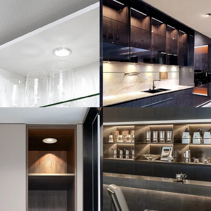 Tuya Zigbee Smart CCT LED Skåpsbelysning – Dimbar, 3000–6500K, SmartThings, Alexa & Google Home, 2–9 lampor