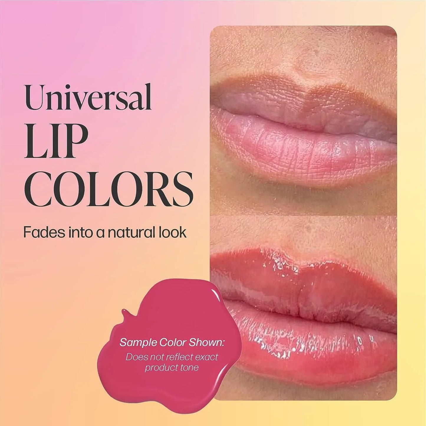 15ML 0.5oz Permanent Makeup Pigment - Long-lasting Professional Tattoo Ink for Microblading Eyebrow & Lip Tattoo Supplies