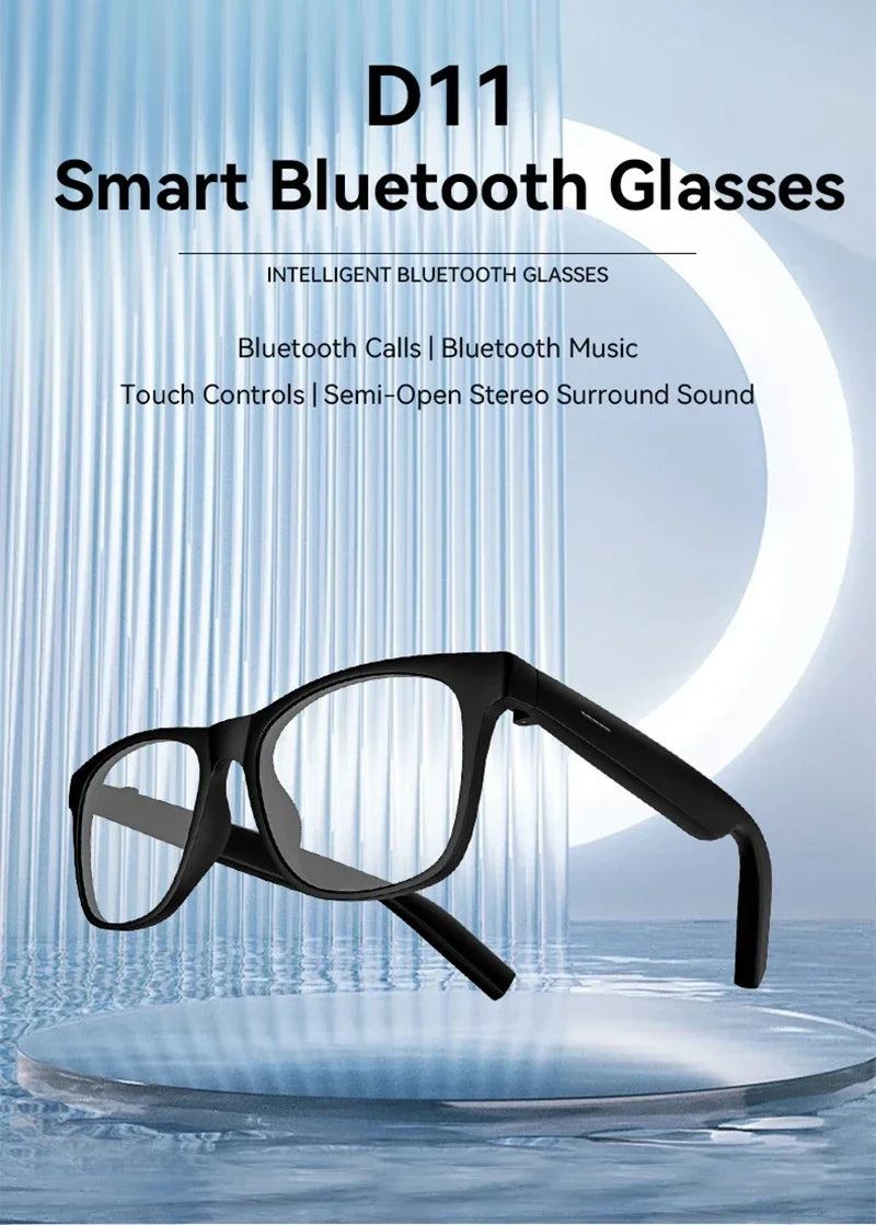 Lenovo Remote Touch Control 8K AI Smart Glasses Bluetooth Wireless Sunglasses Photo Camera Recording Voice Assistant Translator
