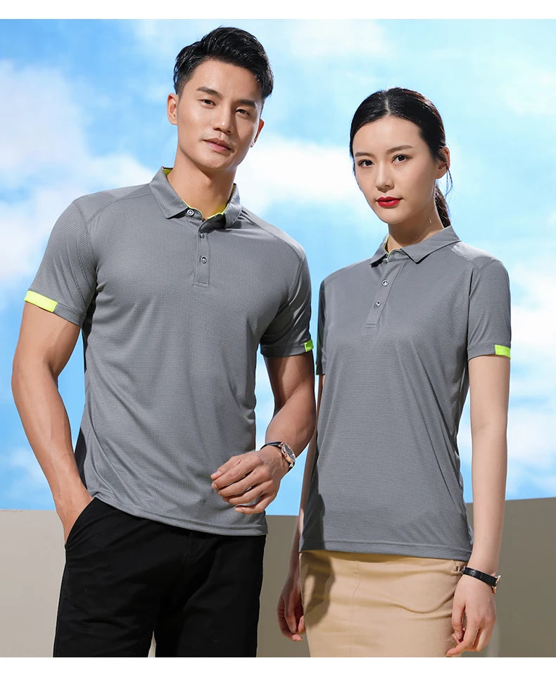 Snabbtorkande Polo med Eget Tryck & Brodyr – Kylande Polyester, Unisex | S–5XL