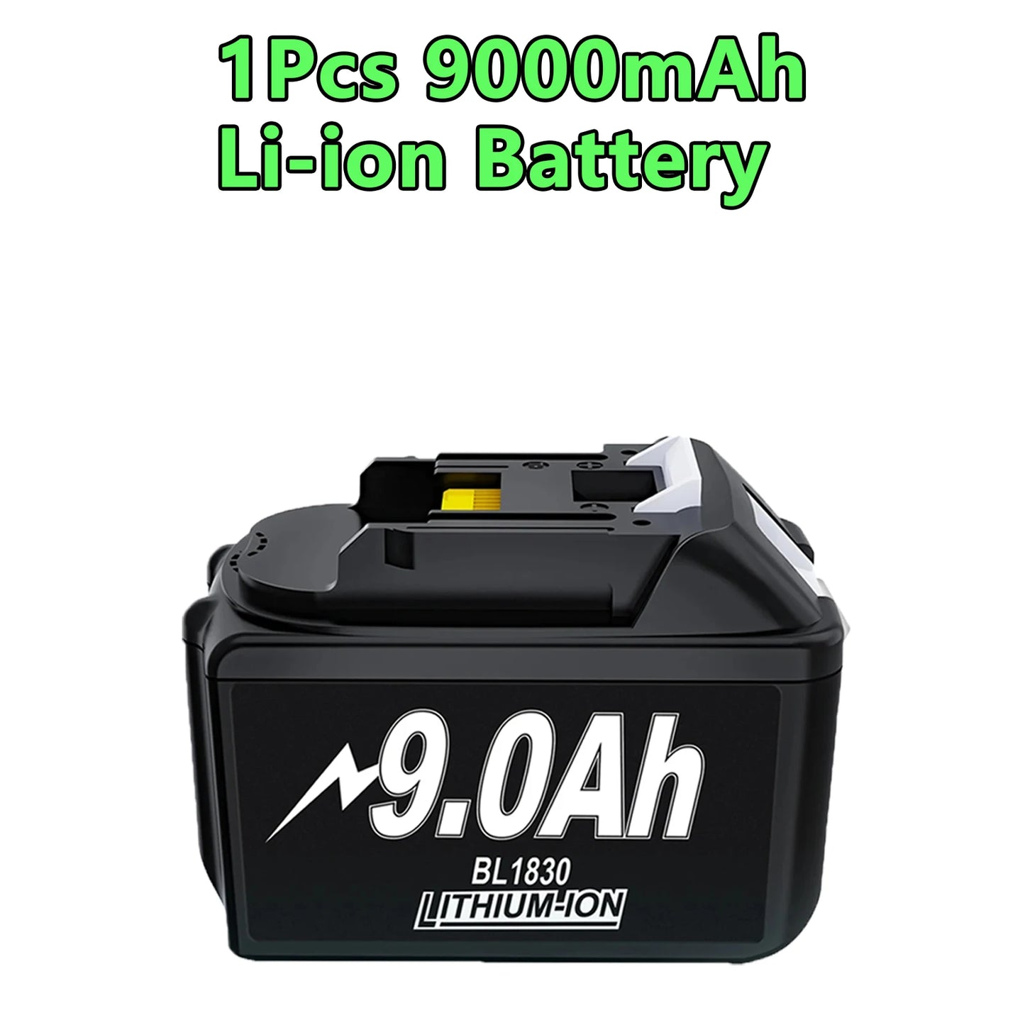 For Makita BL1830 Battery Rechargeable 6000mAh/9000mAh BL1840 BL1850 BL1860 18V Replacement With Single 4A/Dual 6A Charger