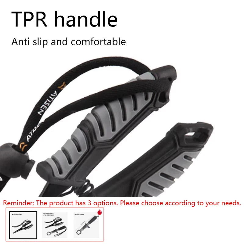 Fishing Pliers + Small Fish Grips ABS Multifunctional Tool Outdoor Portable Lure Pliers