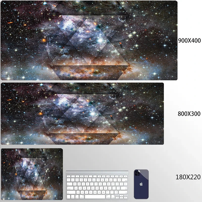 900x400 Geometric Art Large Gaming Mouse Pad Gamer Big Mouse Mat Computer Gaming Locking Edge MousePad Keyboard Desk Mice Pads