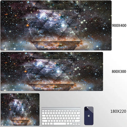 900x400 Geometric Art Large Gaming Mouse Pad Gamer Big Mouse Mat Computer Gaming Locking Edge MousePad Keyboard Desk Mice Pads
