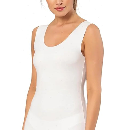 Dam Sommar Linne 2026 – Ice Silk Sömlöst Väst Slim Fit Andningsbart Ärlöst M–4XL 8 Färger