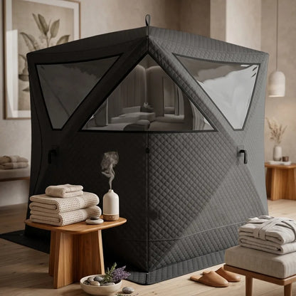 Outdoor sauna ice fishing tent, portable steam steamer