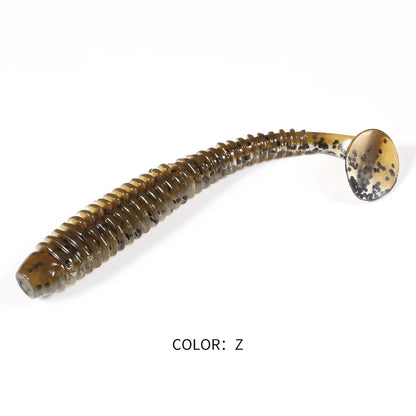 Supercontinent Impact Ring Shad Fishing Lure Soft 63mm 80mm 97mm Plastics Baits Swimbait Jigging Lure Artificial Baits