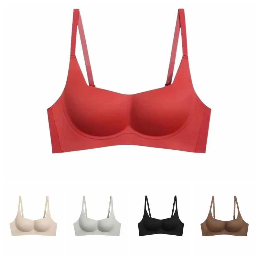 Fashion Shockproof Seamless Bra Anti-sagging Underwear Bralette for Women Intimates Push Up Bra Girl