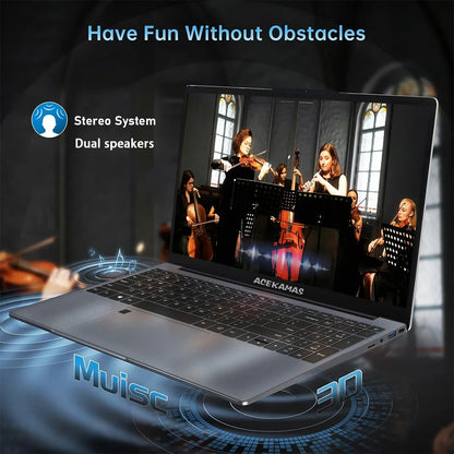 15.6“ Gaming Laptop Intel Core i9-10980HK Windows 11 Pro 32GB RAM 2TB SSD Ultra Slim Notebook FHD Fingerprint Unlock Office PC