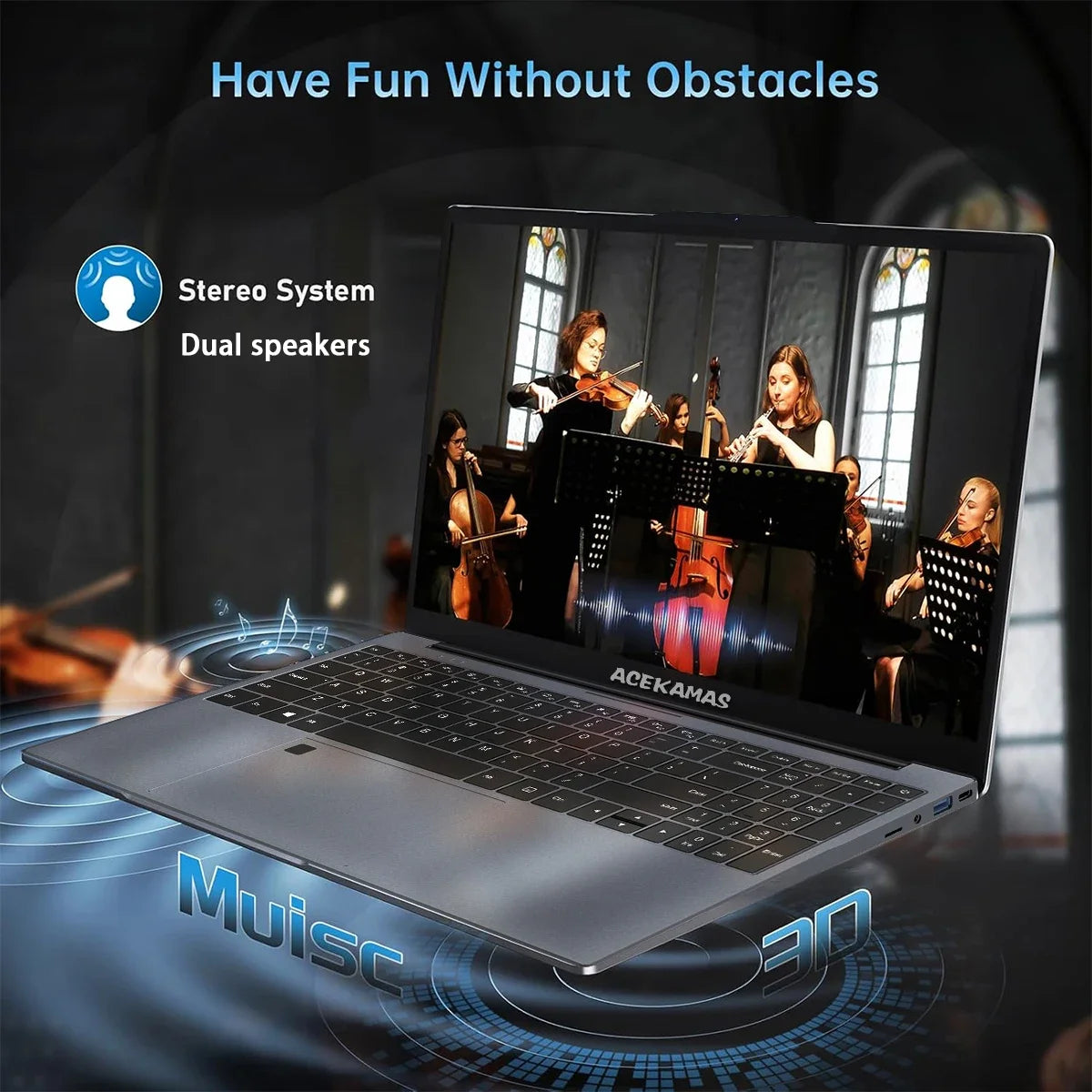 15.6" Ultra Slim Gaming  Laptop Intel i9-10980HK Win11 Pro 32GB RAM 2TB SSD 1920*1080 FHD Display Fingerprint Unlock Notebook PC
