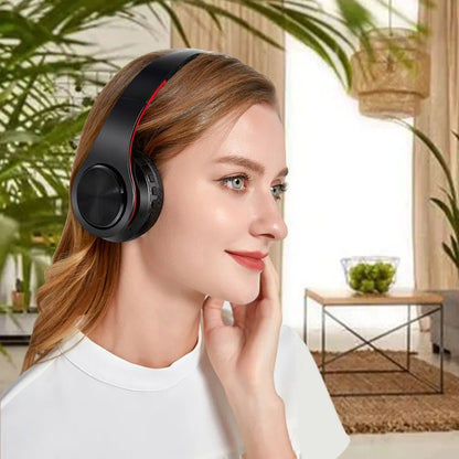CATASSU Bluetooth 5.3 Headset Over-Ear – MP3 FM-radio 20h 400mAh Minnesskum Hopfällbar CE/FCC/RoHS Smartphone TV PC Surfplatta