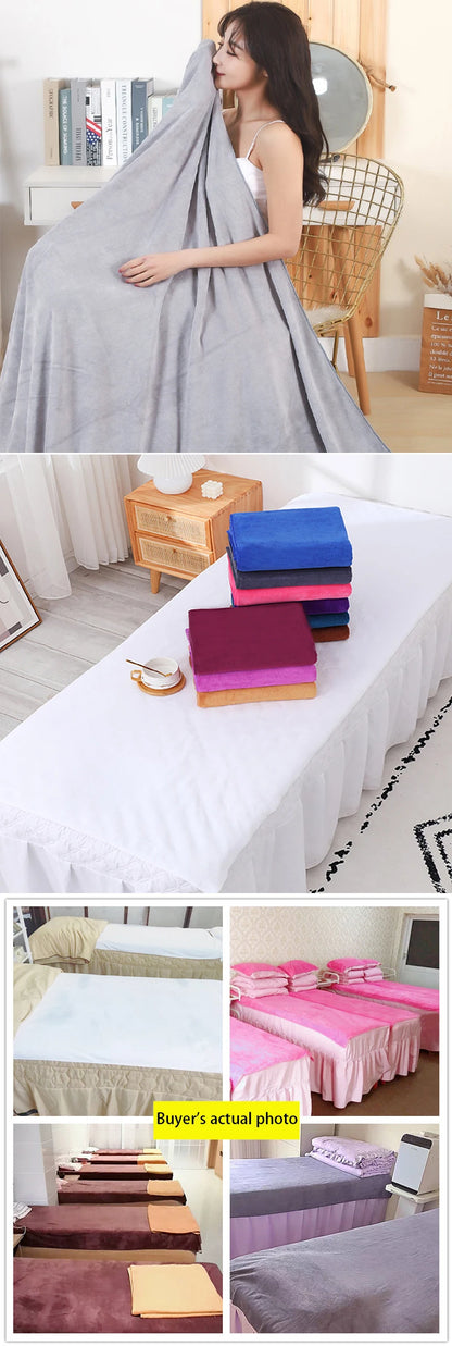 Beauty salon towels adult thickening large bath towels that soft absorb water do not shed hair multi-purpose micrmicrofiber towe