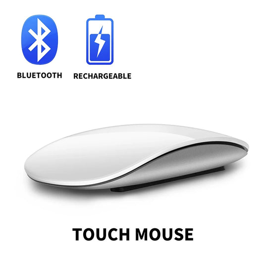 Magic Mouse-stil Trådlös Mus Bluetooth 5.0 Multi-Touch – MacBook Pro/Air/Mini iPad Laptop PC, 4 Färger