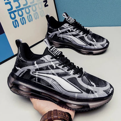 Men's Fashionable Basketball Shoes Air Cushioning Comfortable Non-Slip Breathable Shock-Absorbing Men's Outdoor Activities