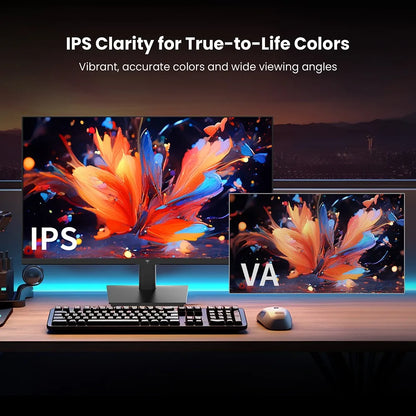 KTC H27T27 Kontorsmonitor 27" 2K QHD – Fast IPS 120Hz OC HDR FreeSync G-Sync 99% sRGB Ramlös VESA EU-lager