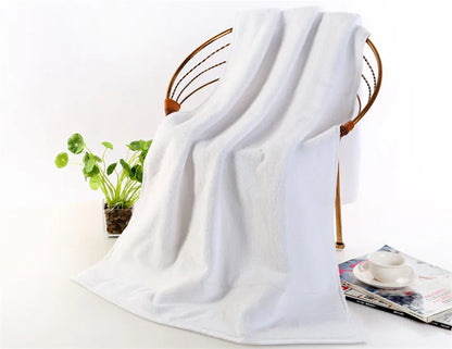 100% Pure Cotton Towel, High-Quality Bath Towel, 5-Star Hotel Thick Beach Towel, Softer 70x140cm Thick Bath Towel