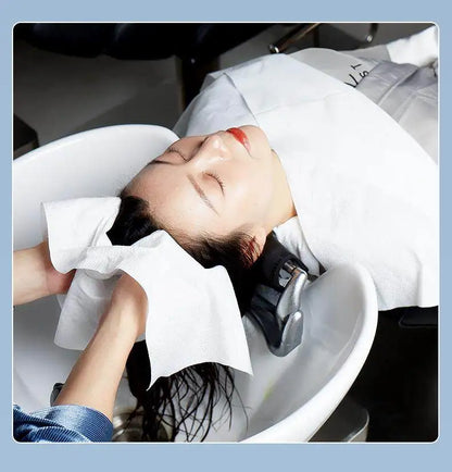 Thickened Large Size Disposable Towel for Face Washing Beauty Salon Foot Bath Towel Soft Absorbent Single Layer Plant Fiber