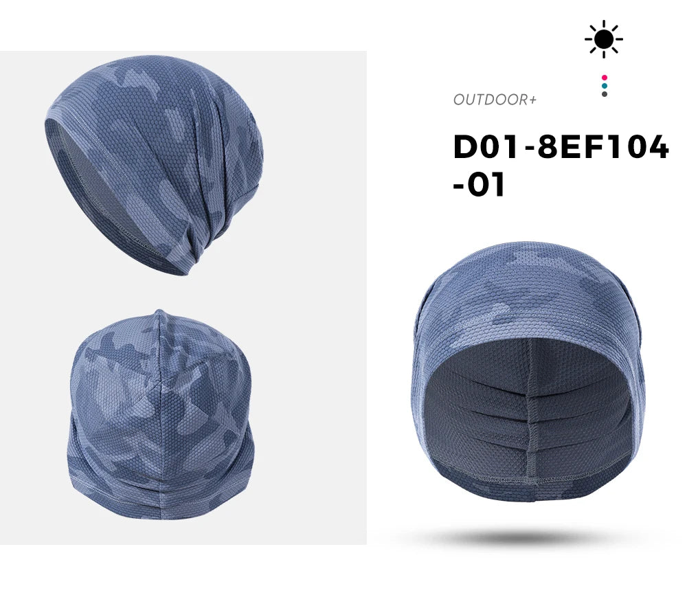 Summer Fashion Sports Beanies Running Cycling Baseball Mesh Hat Cooling Quick-drying Cap Tennis Hiking Ski Soft Caps Men Women