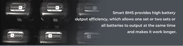 Batteridriven åkgräsklippare