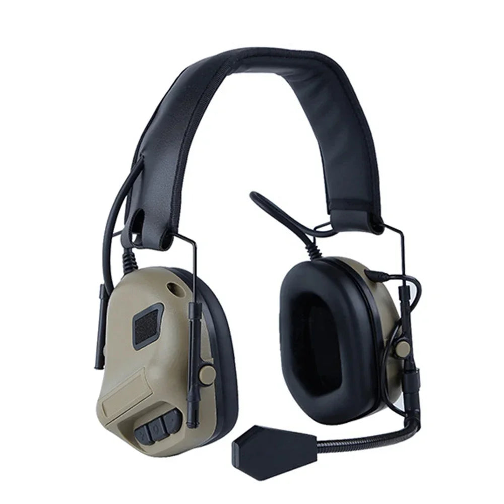 Taktiskt Headset utan Ljudupptagning & Brusreducering - Jakt & Airsoft