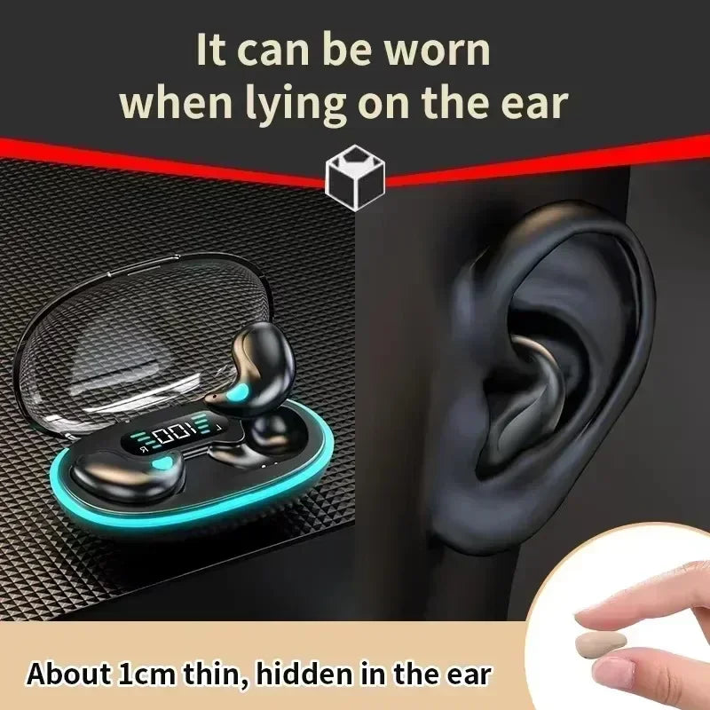 X55 True Wireless Earbuds – Bluetooth 5.0 HiFi Stereo Brusreducering Sport Gaming Sleep 350mAh Fodral Lila Svart Blå Vit Khaki