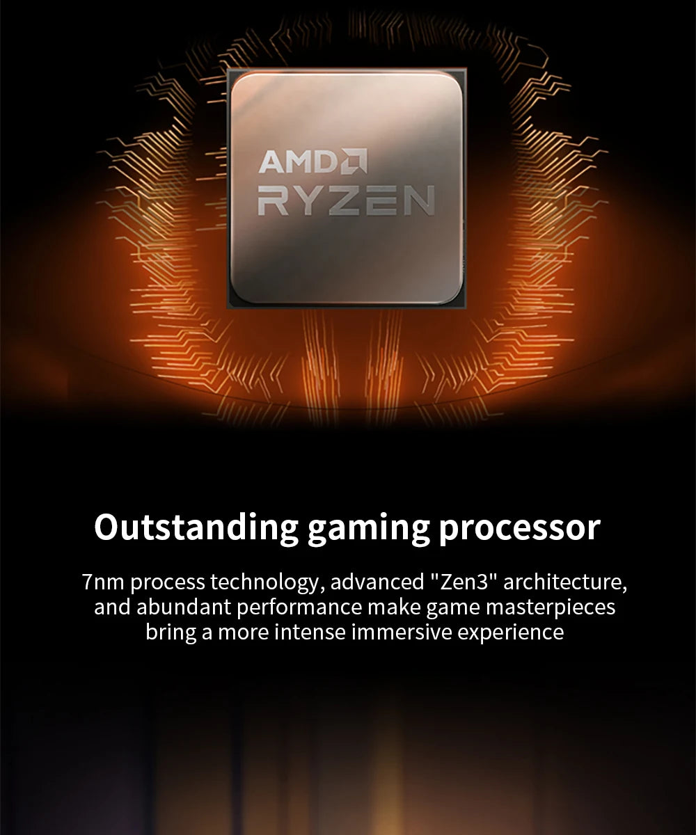 AMD Ryzen 7 5700X 8-Core 16-Thread CPU 4.6GHz AM4 R7 5700X - Without Cooler