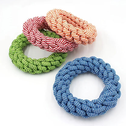Durable Anti-Chew Rope Knot Dog Toy |Heavy-Duty Interactive Dental Toy for Medium to Large Breeds-Extra-Strong Biting Resistance