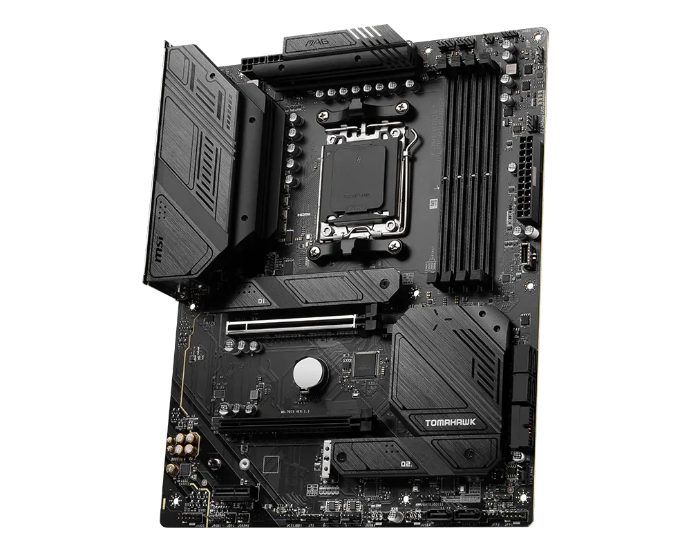 MAG B650 TOMAHAWK WIFI AMD B650 Motherboard AM5 CPU Support Ryzen 7 9800X3D 9 9950X 7 7800X3D 5 9600X 7 8700G DDR5 HDMI ATX PC
