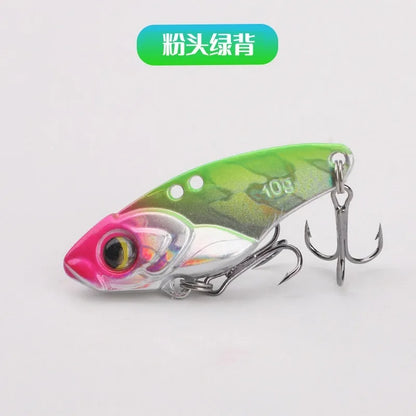 NEW 1PC Metal VIB Fishing Lures 5g 7g 10g 15g Metal Jig Crankbait Wobbler Vibration Baits Pesca Tackle for Trout Bass Pike Perch
