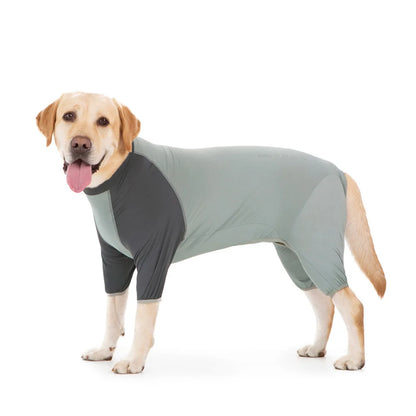 Dog Pajamas Onesie Summer Sun Protection Quick-Dry Bodysuit Clothes Anti-shedding Full Body Pet Jumpsuit for Medium Large Dogs