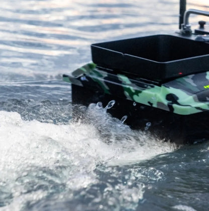 OLEVO fjärrstyrd mäskbåt med autopilot – välj batterikapacitet