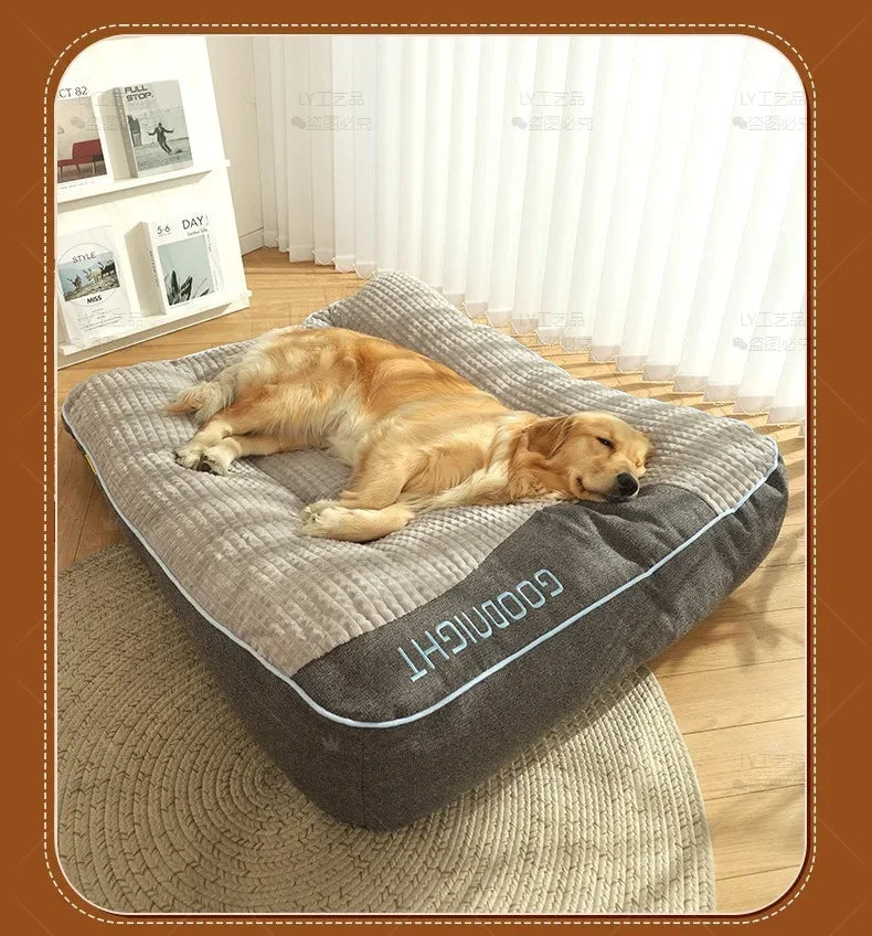 Winter Dogs Cats Bed Mat Large Dog Mat Warm Pet Nest Kennel for Small Medium Large Puppy Kitten Plus Size Sleeping Mattress