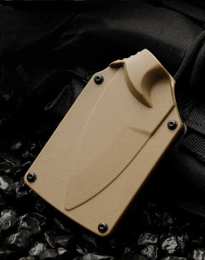 Simple and portable straight knife with sheath storage, anti slip and comfortable handle, outdoor outing, fishing, gardening, mu