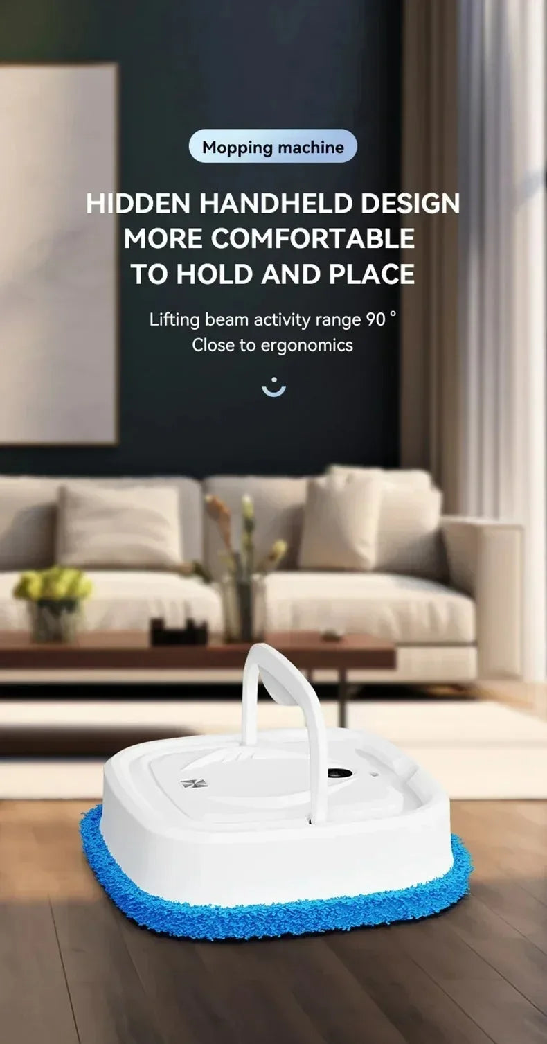 Smart Robot Vacuum Cleaner Dry Wet Sweeping Rotary Floor Mopping Air Humidifying Spray USB Charging Cleaning Robot
